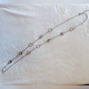 Lia Sophia Silver with pastel gems